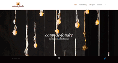 Desktop Screenshot of coup-de-foudre.be